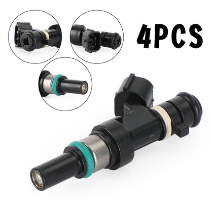 Nissan Micra K13 2010-2016 4PCS Fuel Injectors FBY11H0 FBY1010 16600-1HC0A