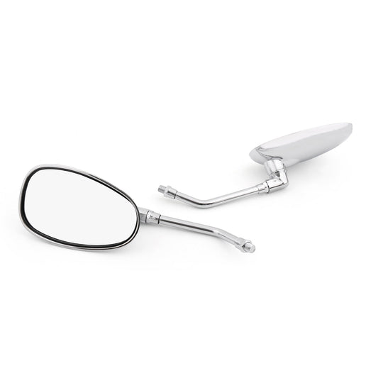 10mm Motocycle Rear View Mirrors For Yamaha XV1100/535/750 SR125/185/250 SRX600