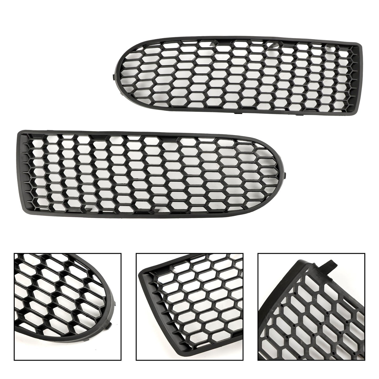 Volkswagen 2006-2010 Beetle & Beetle Convertible 1C0-807-683-H-01C 1C0807683A Front Bumper Fog Light Grill