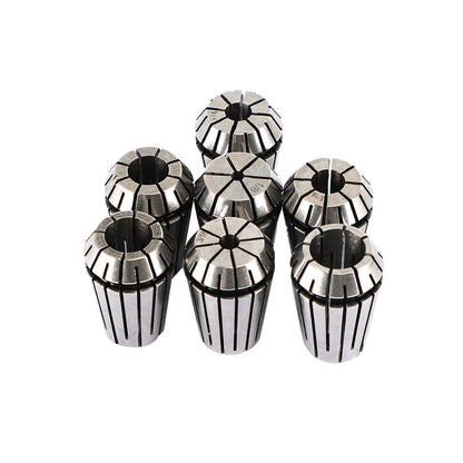 CNC Milling Lathe Engraving Machine, 7Pcs ER20(1/8"-1/2") ER20 Spring Collet Set