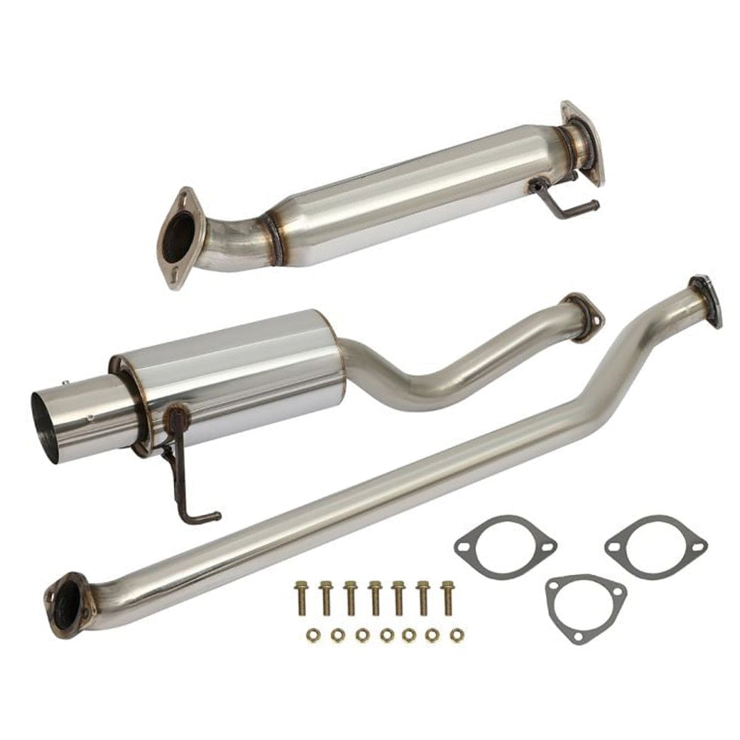 2002-2005 Honda Civic 2.0L Tip Muffler Catback Exhaust System