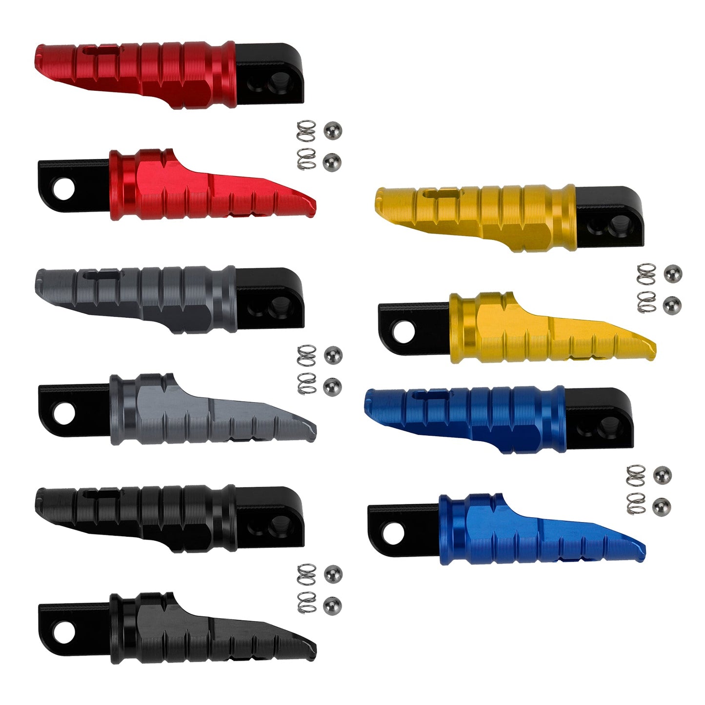 Rear Footrests Foot Peg fit for SUZUKI GSX-S125/150 GSX-R125/150 GW250 2018-2022