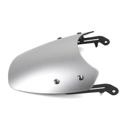 ABS Plastic Motor Windshield WindScreen for Triumph Bonneville T100 T120 Silver