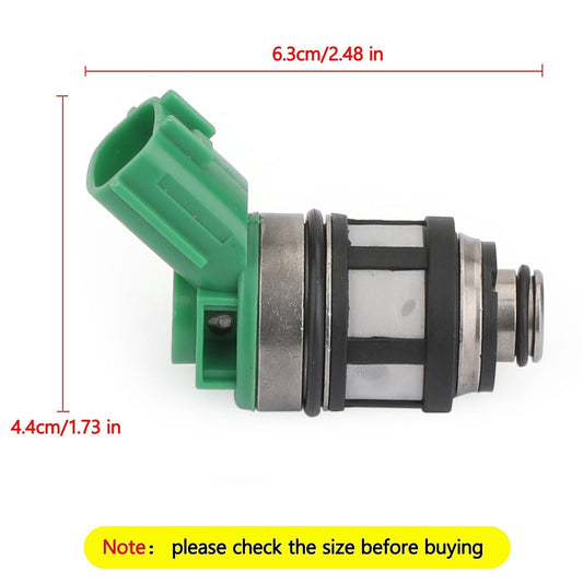 1996-1997 Nissan Pickup 2.4L 4PCS Fuel Injectors JS4D-2 166001S700 842-18125