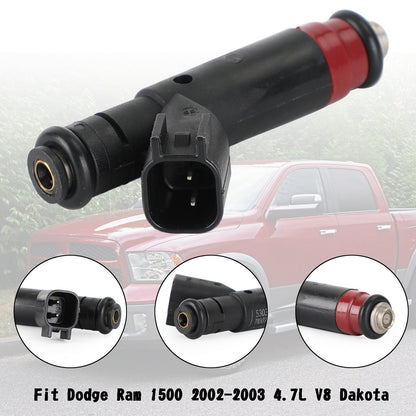2001-2003 Dodge Durango 4.7L V8/ Dakota 4.7L V8 1PCS Fuel Injectors 53032145AA 812-12144