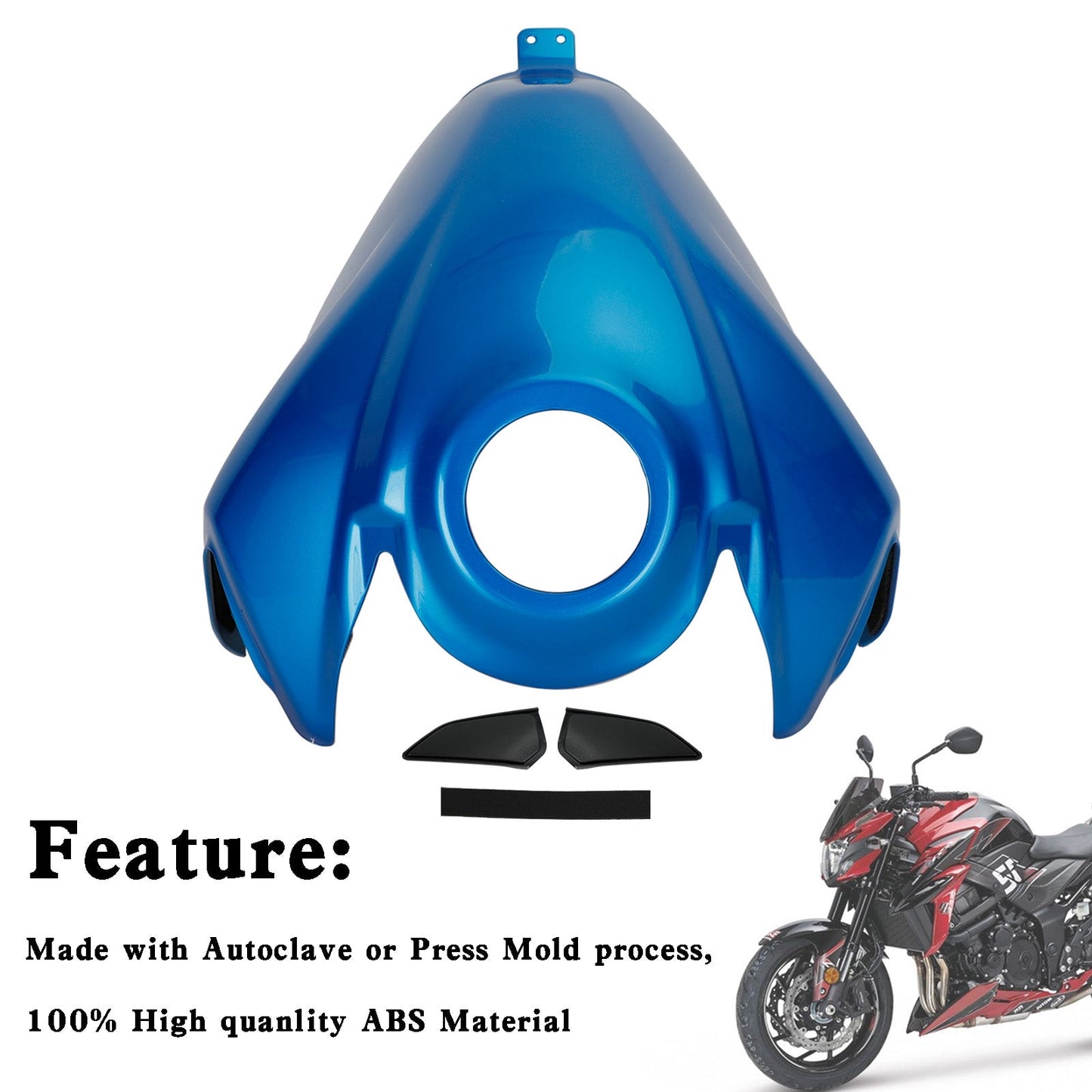 2017-2021 Suzuki GSX-S 750 GSXS Gas Tank Cover Guard Protector