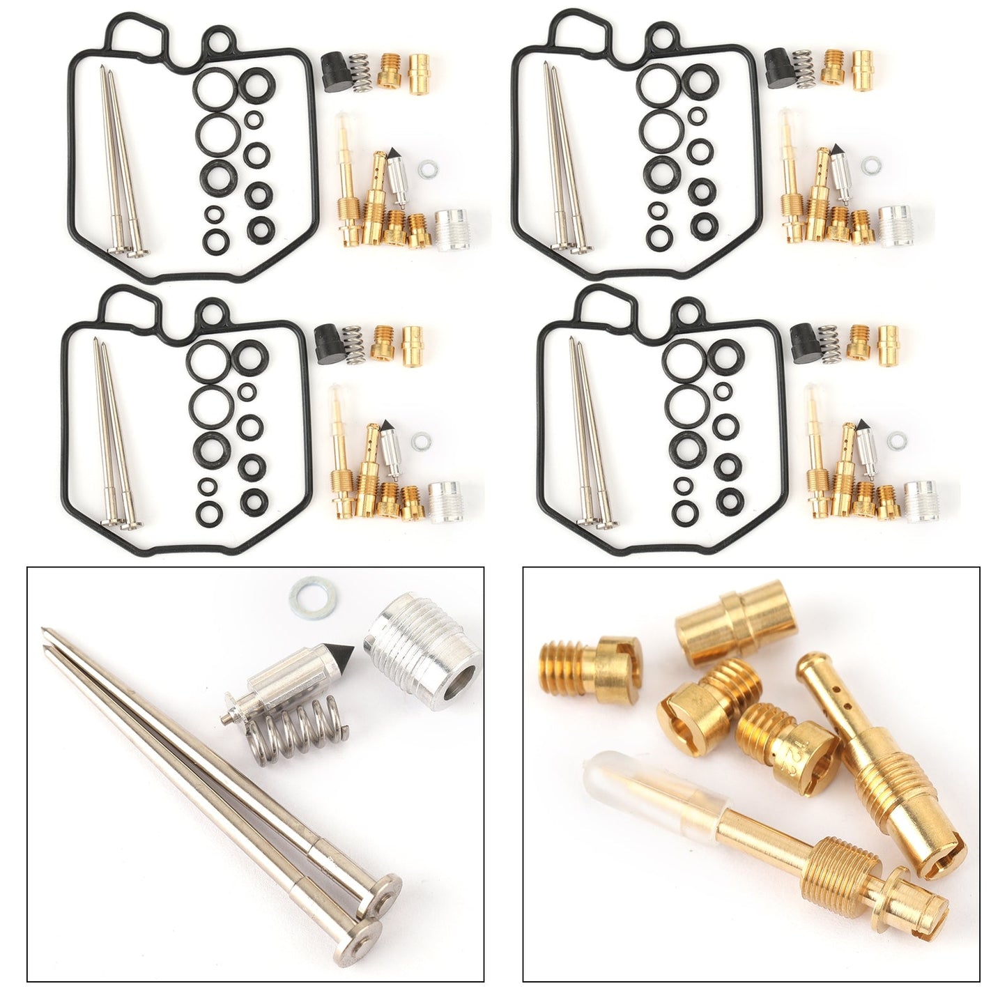 1980-1982 Honda CB750F CB750 F Super Sport 4PC Carburetor Repair Rebuild Kit