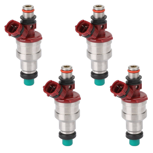 1989-1995 Toyota Pickup 2.4L 4PCS Fuel Injectors 22842-12130 23209-35040 23250-35040