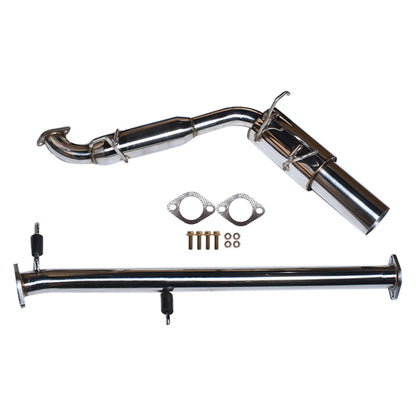 89-97 Mazda Miata MX-5 Eunos 1.6/1.8L Stainless Catback Back Exhaust Muffler