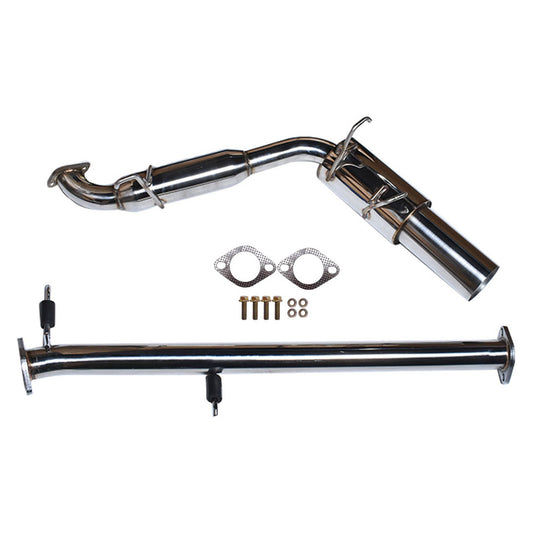 89-97 Mazda Miata MX-5 Eunos 1.6/1.8L Stainless Catback Back Exhaust Muffler