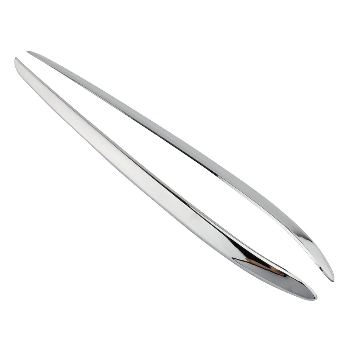 Chrome Side Panel Storage Box Plating Trim Strip For BMW K1600GTL 2011-2018