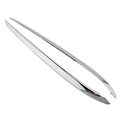 Chrome Side Panel Storage Box Plating Trim Strip For BMW K1600GTL 2011-2018