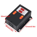 DC 12-80V 30A PWM Motor Speed Controller Soft-Start/Stop Voltage Ampere Meter