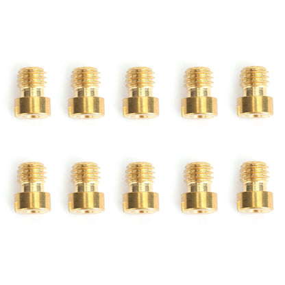 GY6 Motorcycle Scooter Carburetor PZ19 10set Round Head Main Jet 5mm 82-105