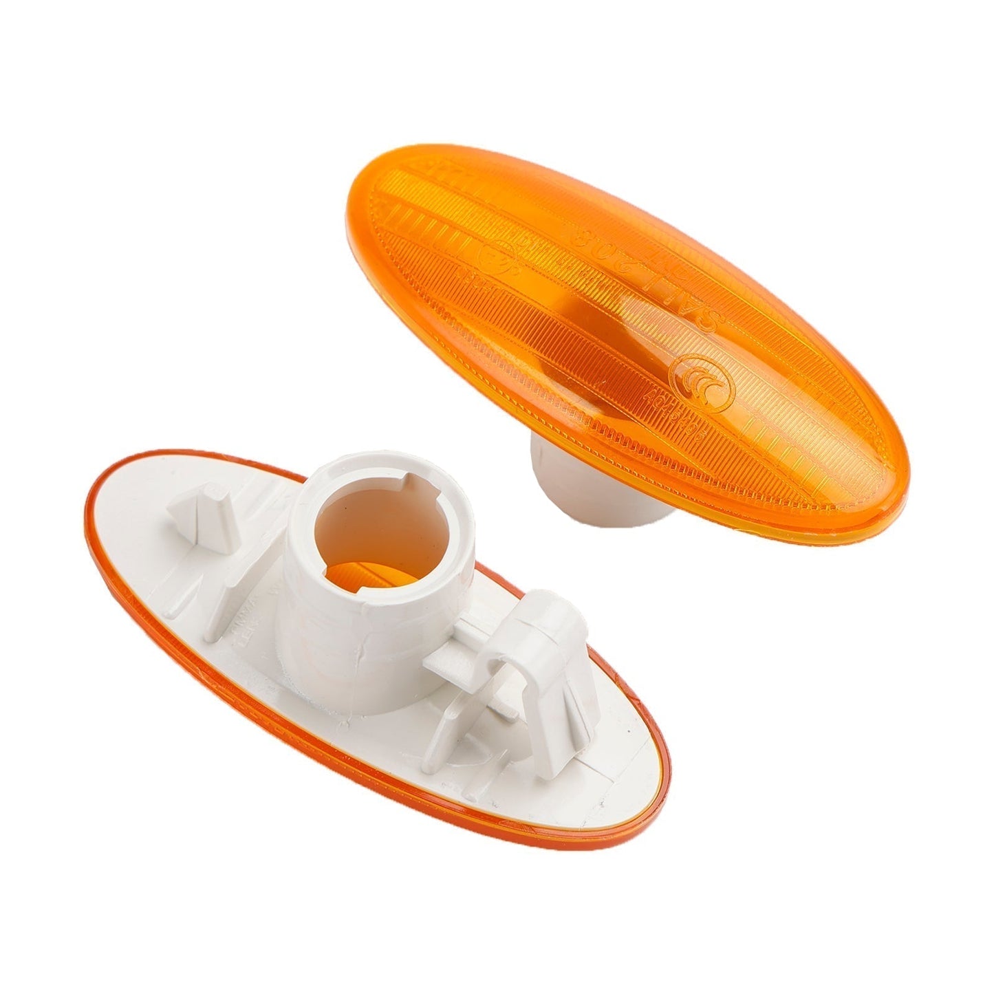 2014-up Nissan NP300 Smart Forfour W453 2X Amber/Smoked Side Marker Lamp Turn Signal Light Housing 26160-8990A