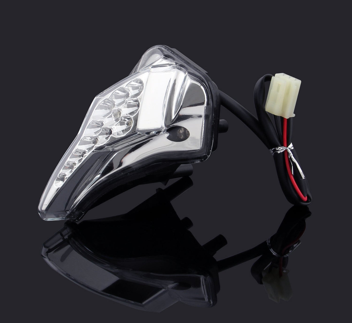 LED Rear Night Running lights For Yamaha YZF 600 R6 2008-2013 Clear Champoo