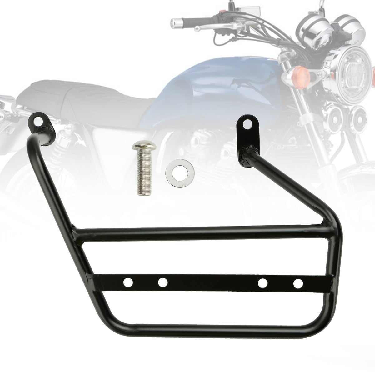 17-23 HONDA CB2200 EX RS Side Saddle Bag Mounting Bracket Black Right