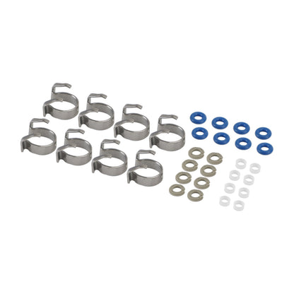 8PCS Fuel Injectors Repair Seal Kit 0261500105 FJ1161 Jaguar/Range Rover 5.0L V8