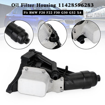 BMW F20 F22 F30 G30 G32 X4 11428596283 Engine Oil Cooler Filter Housing 11428574005 11428576429