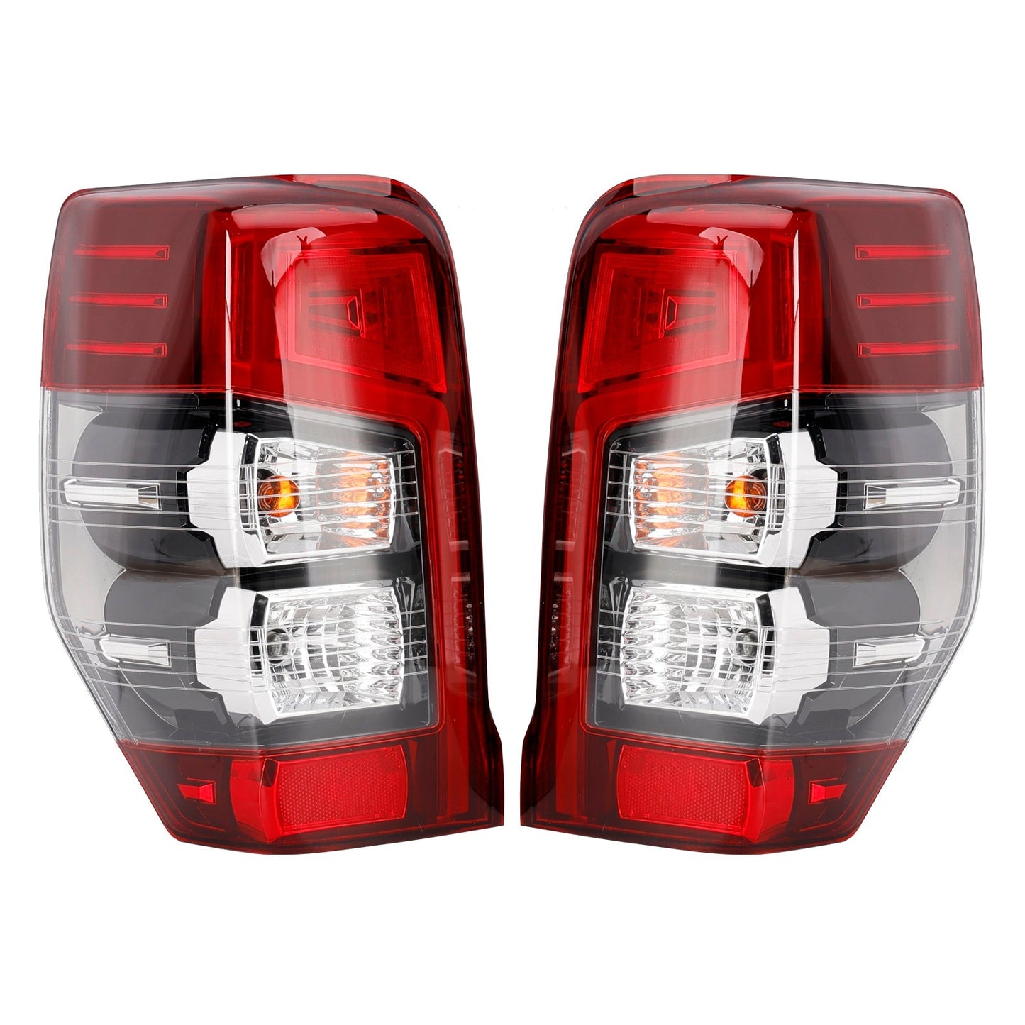 2019-2023 Mitsubishi Triton L200 Pair LED Rear Stop Brake Tail Light Lamp
