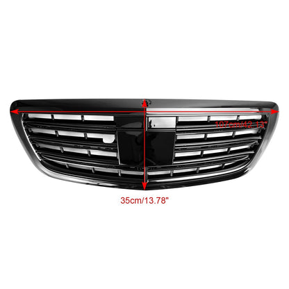2014-2020 Mercedes-Benz S-class W222 Black Grille Front Bumper Replacement Grill W/ ACC