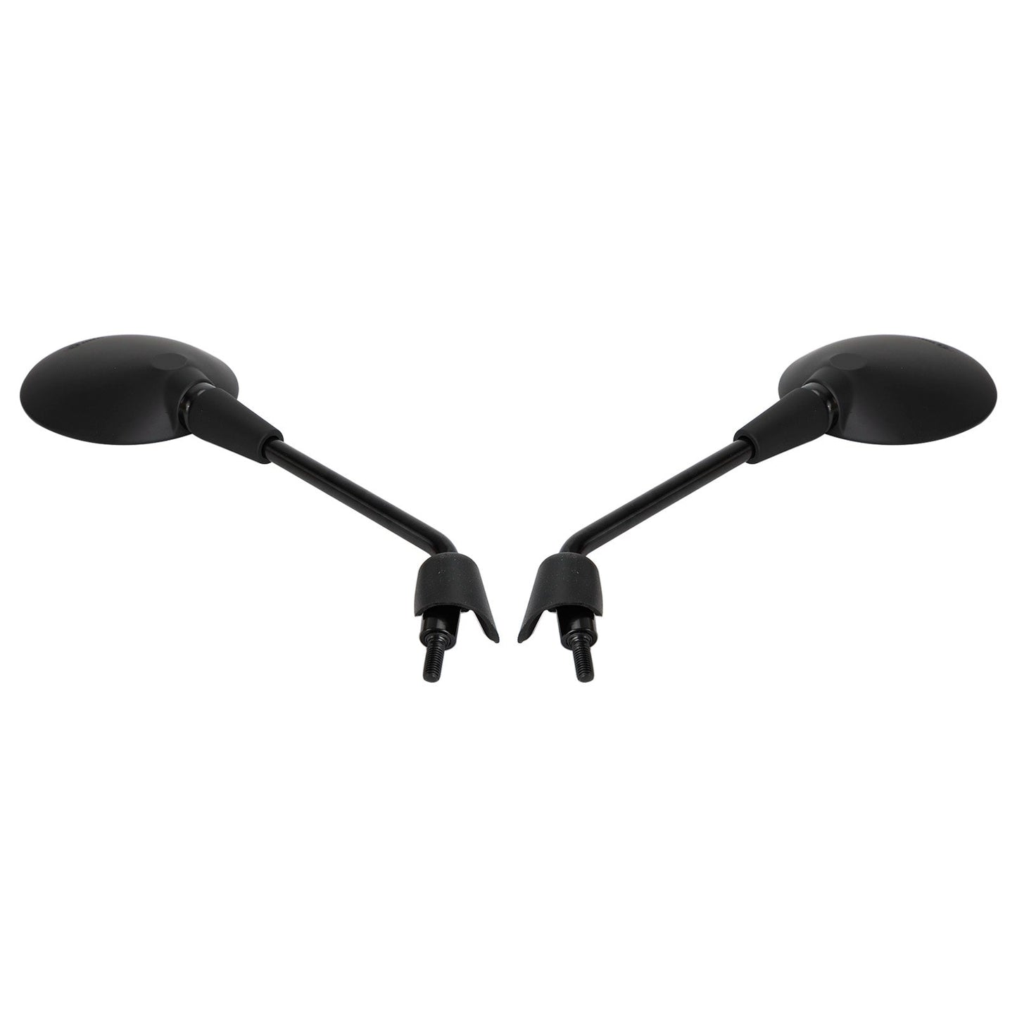 Rear View Mirror PAIR Black For Vespa Primavera 50 125 150 2T 4T Elettrica