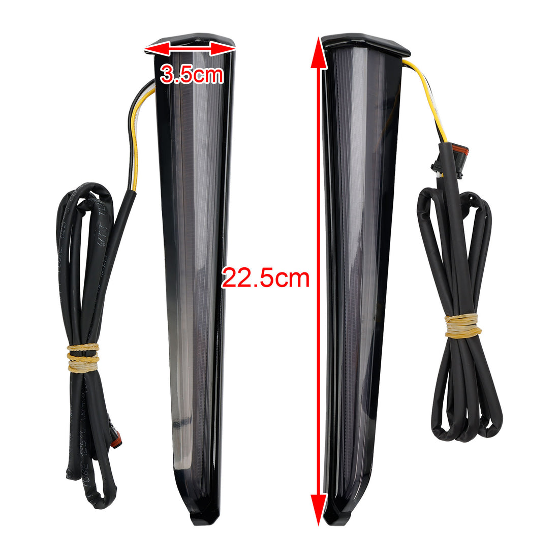 45801 LED Fang Lower Fairing Lights for Touring Road Glide 2014-2023 Champoo