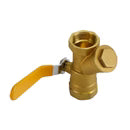 1/2" 3/4" 1" BSP Brass Y Type Strainer Filter Ball Valve Equal Female Thread, 3/4"