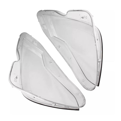 2011-2015 Mercedes Benz C Class W204 2PCS Front Headlight Lens Cover Lampshade A2048203539 A2048203639