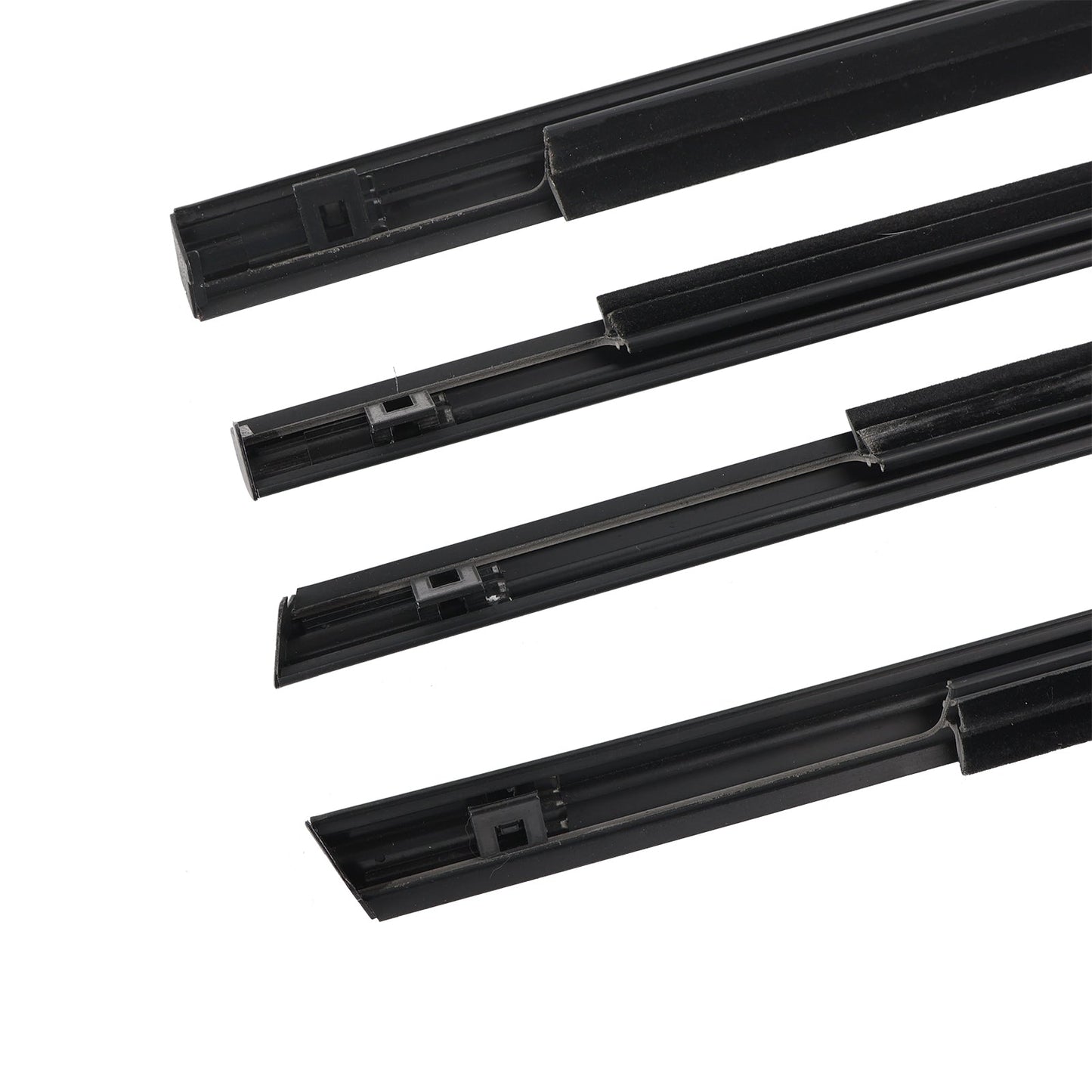 2001-2007 Nissan X-trail 4PCS Window Weather Strip Seal Belt 80821-8H300 80820-8H300