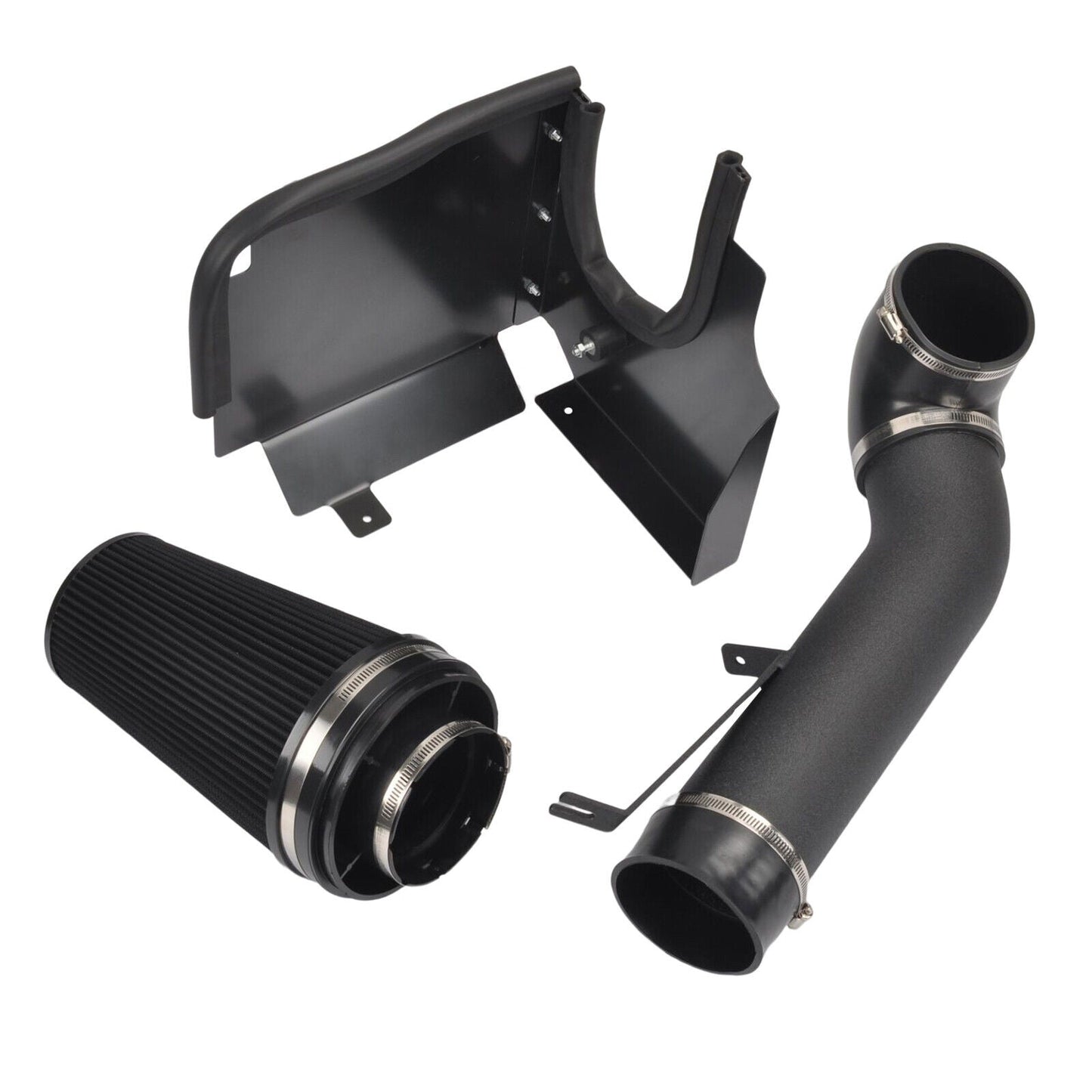 2001-2006 GMC Yukon Denali 6.0L V8 4" Cold Air Intake+Heat Shield Kit