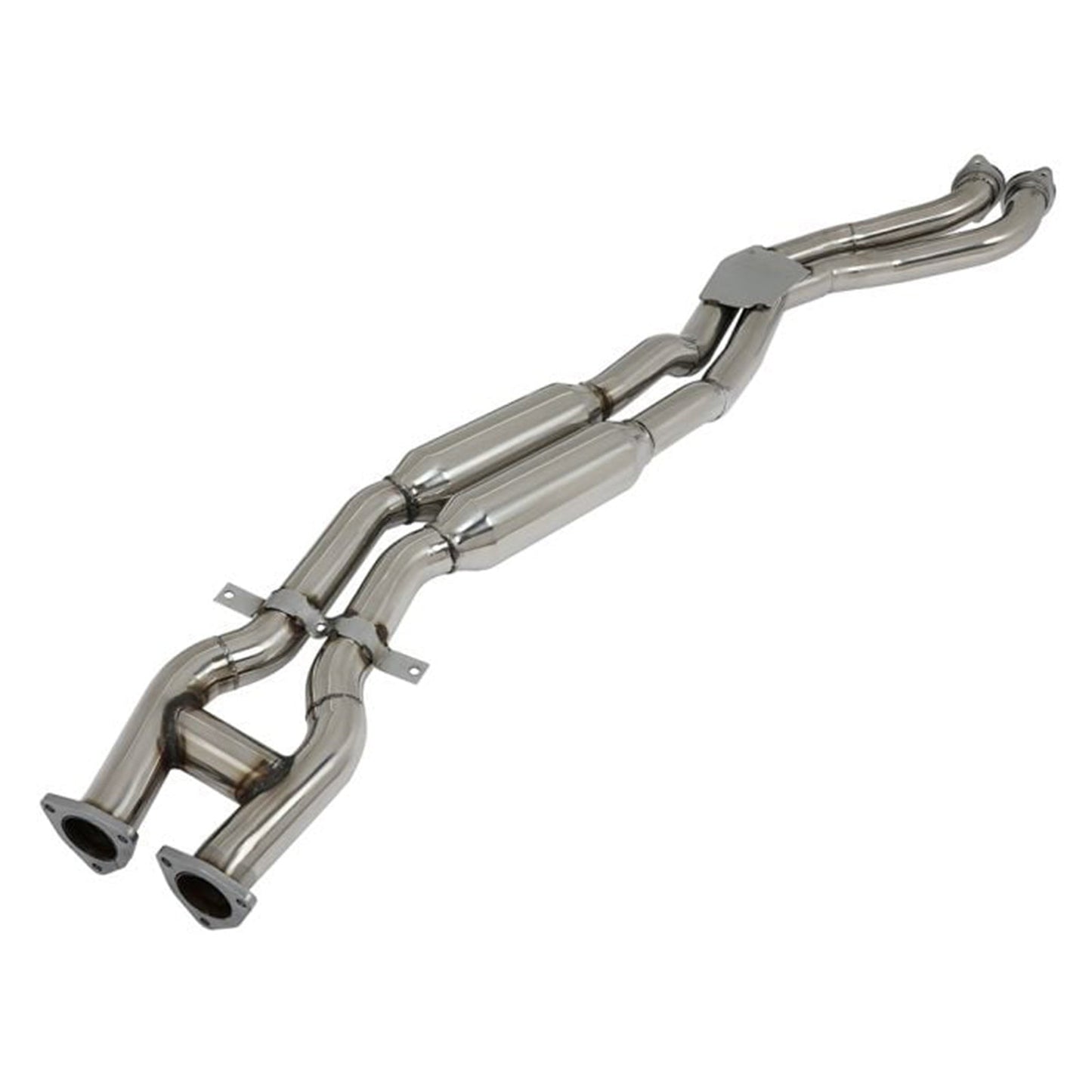 2003-2006 BMW M3 3.2L Catback Exhaust System Down Pipe Rounded Front Pipe Muffler