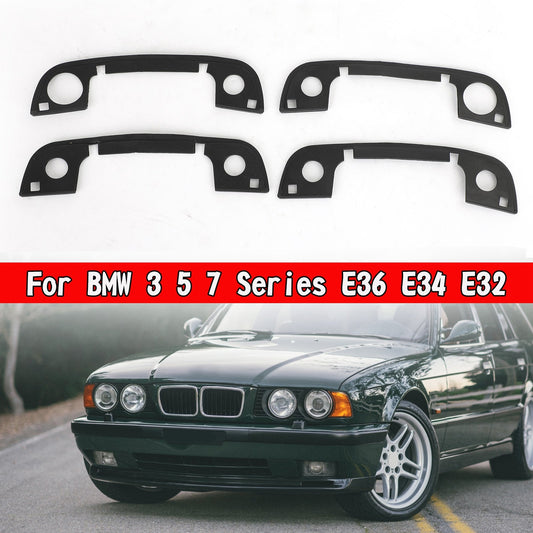 1992-1999 BMW E36 3-Series 4x Door Handle Gasket Rubber Seals 51 218 122 442