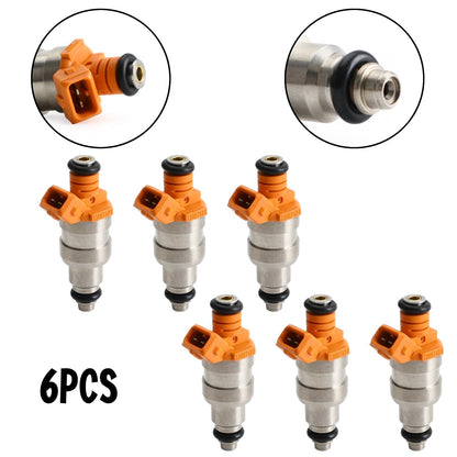 1987-1991 Comanche I6 4.0L 6PCS Fuel Injectors 33007127 53003956 53030343