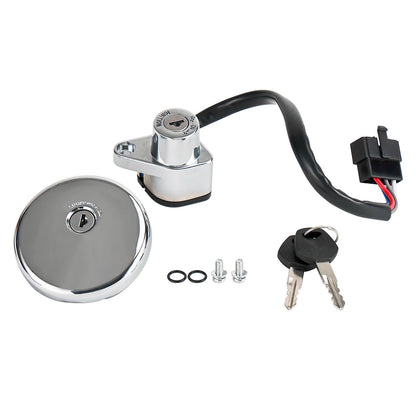 Kawasaki VULCAN 500 LTD 800 CLASSIC 2001-2009 Ignition Switch & Fuel Tank Cap Fits