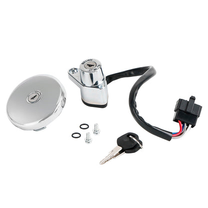 Kawasaki VULCAN 500 LTD 800 CLASSIC 2001-2009 Ignition Switch & Fuel Tank Cap Fits