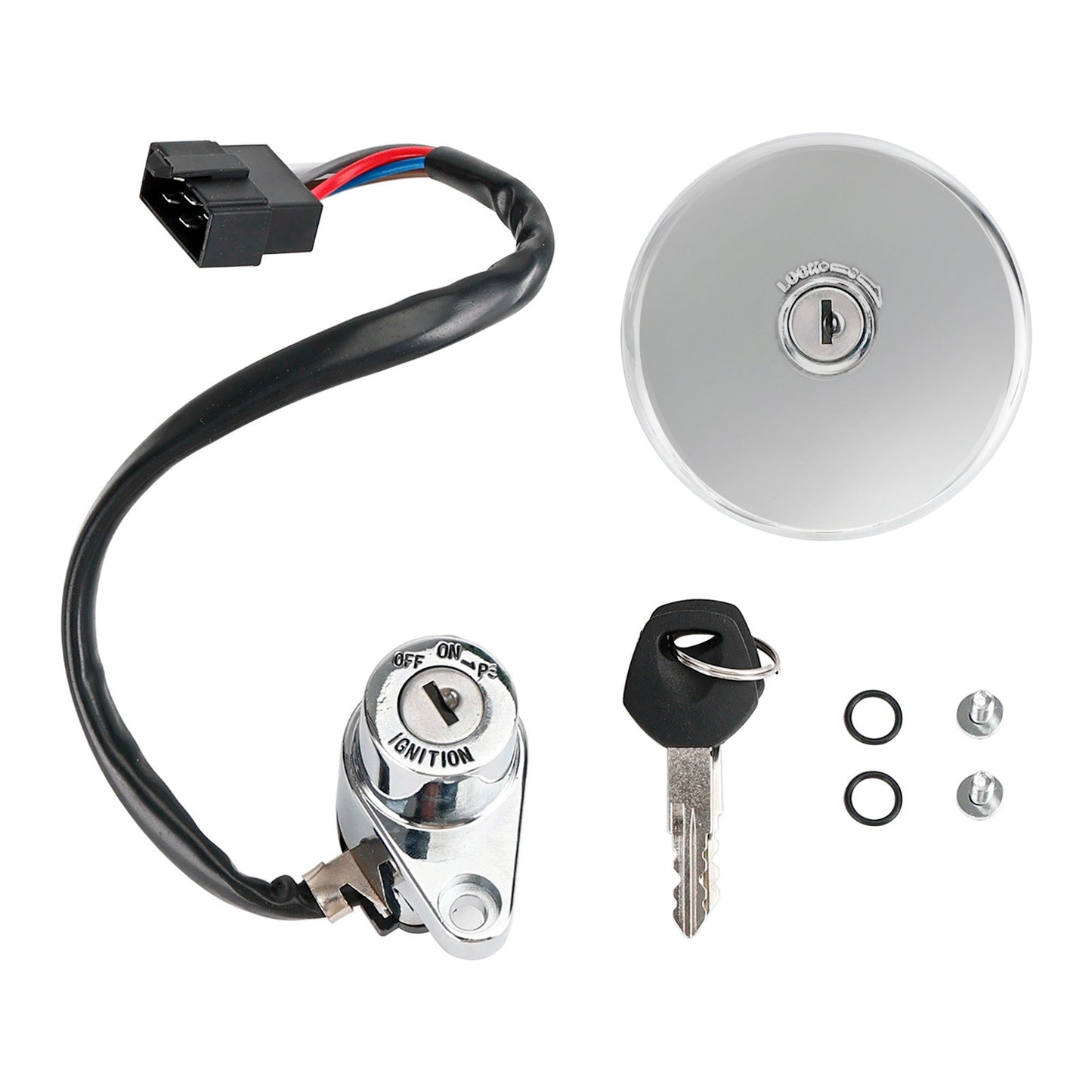 Kawasaki VULCAN 500 LTD 800 CLASSIC 2001-2009 Ignition Switch & Fuel Tank Cap Fits