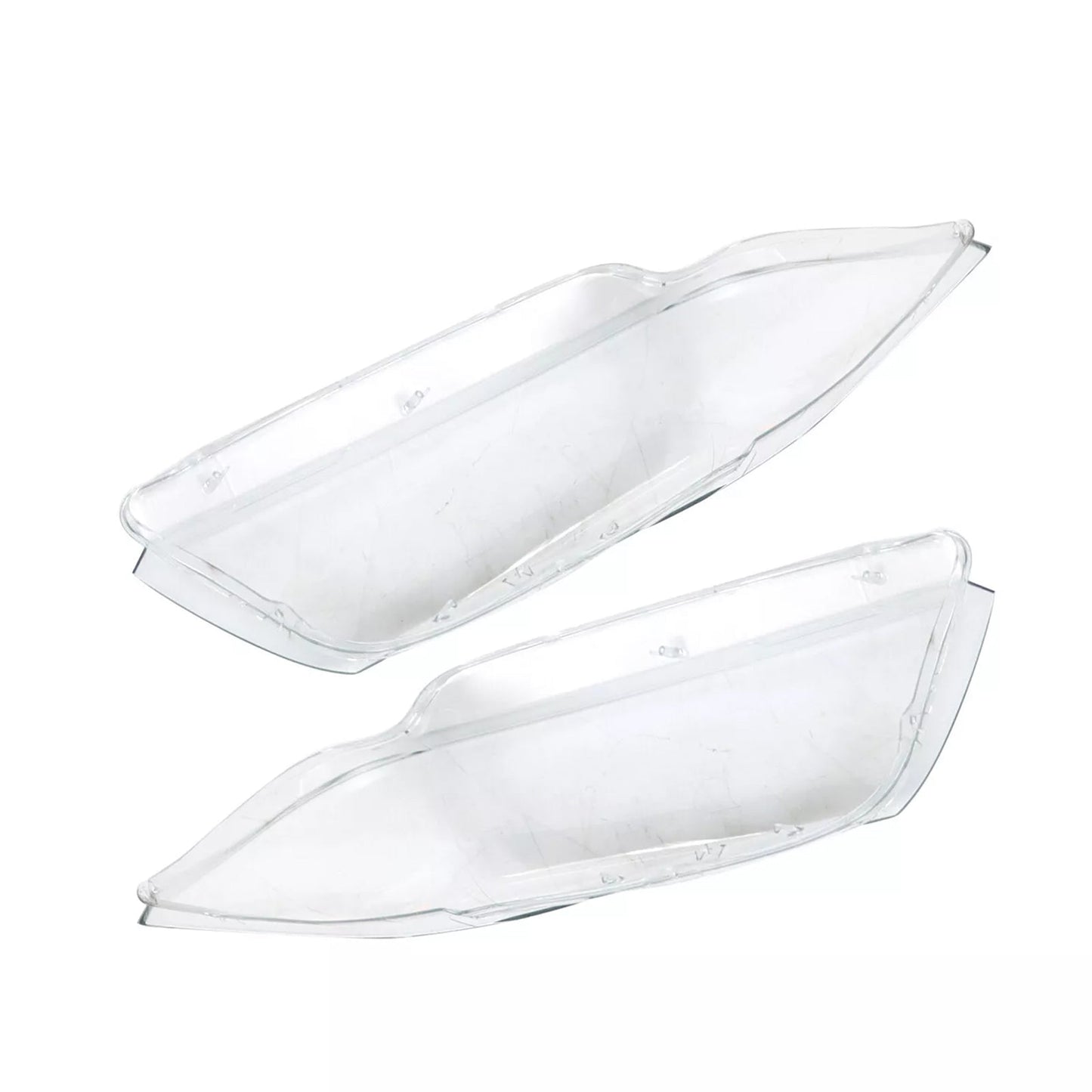 2005-2012 BMW 3 E90 E91 Sedan 2PCS Xenon Headlight Headlamp Clear Lens Cover 63117240261 63117161669