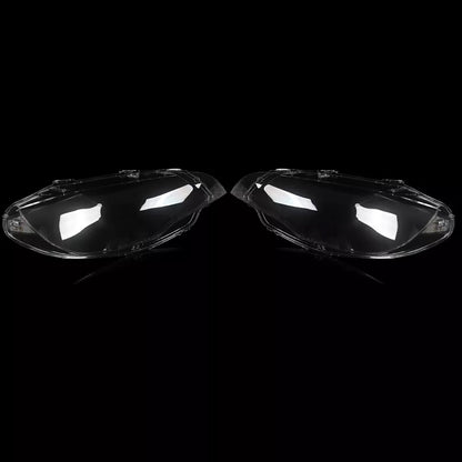 2008-2014 BMW E71 X6 2PCS Clear Headlight Lens Cover Headlamp Left + Right 63117271371 63117271372