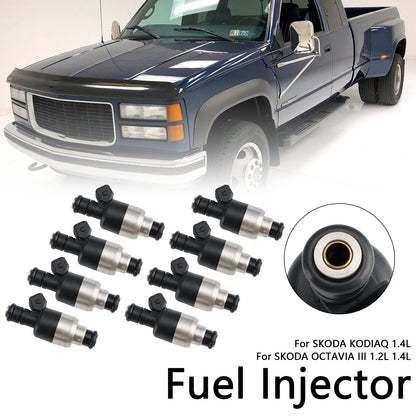 1996-2000 GMC C3500HD K2500 K3500 8Pcs Fuel Injector 17109596 83211150