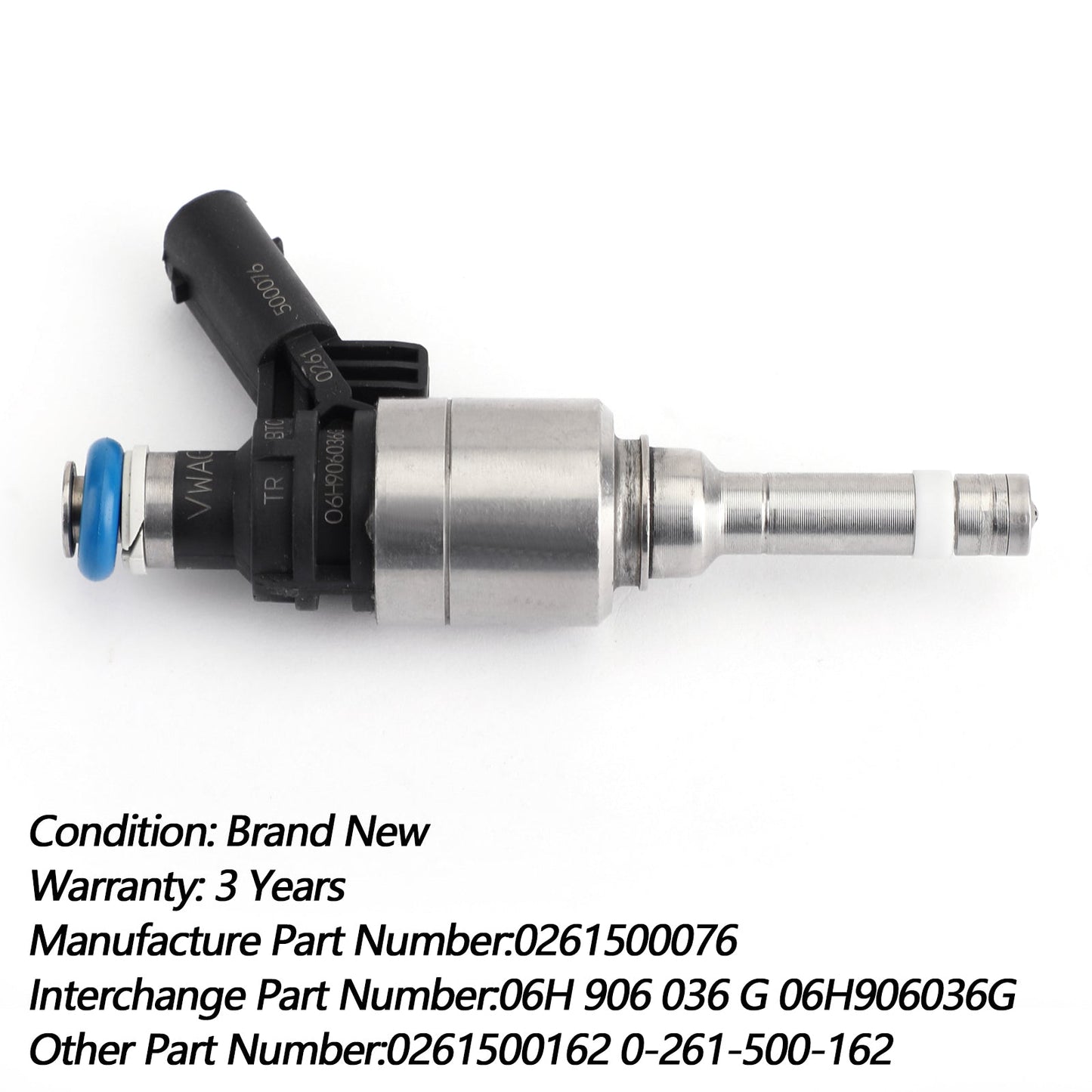 2008-2014 VW GTI 2.0L 4PCS Fuel Injectors 0261500076 06H906036G