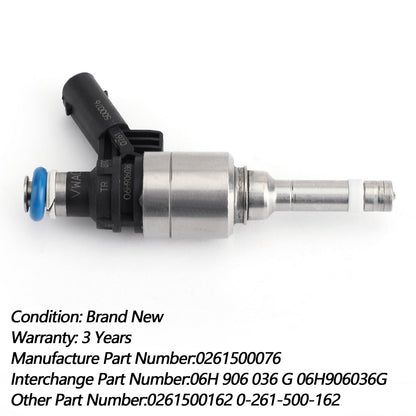 2012-2013 VW Beetle 2.0L 4PCS Fuel Injectors 0261500076 06H906036G