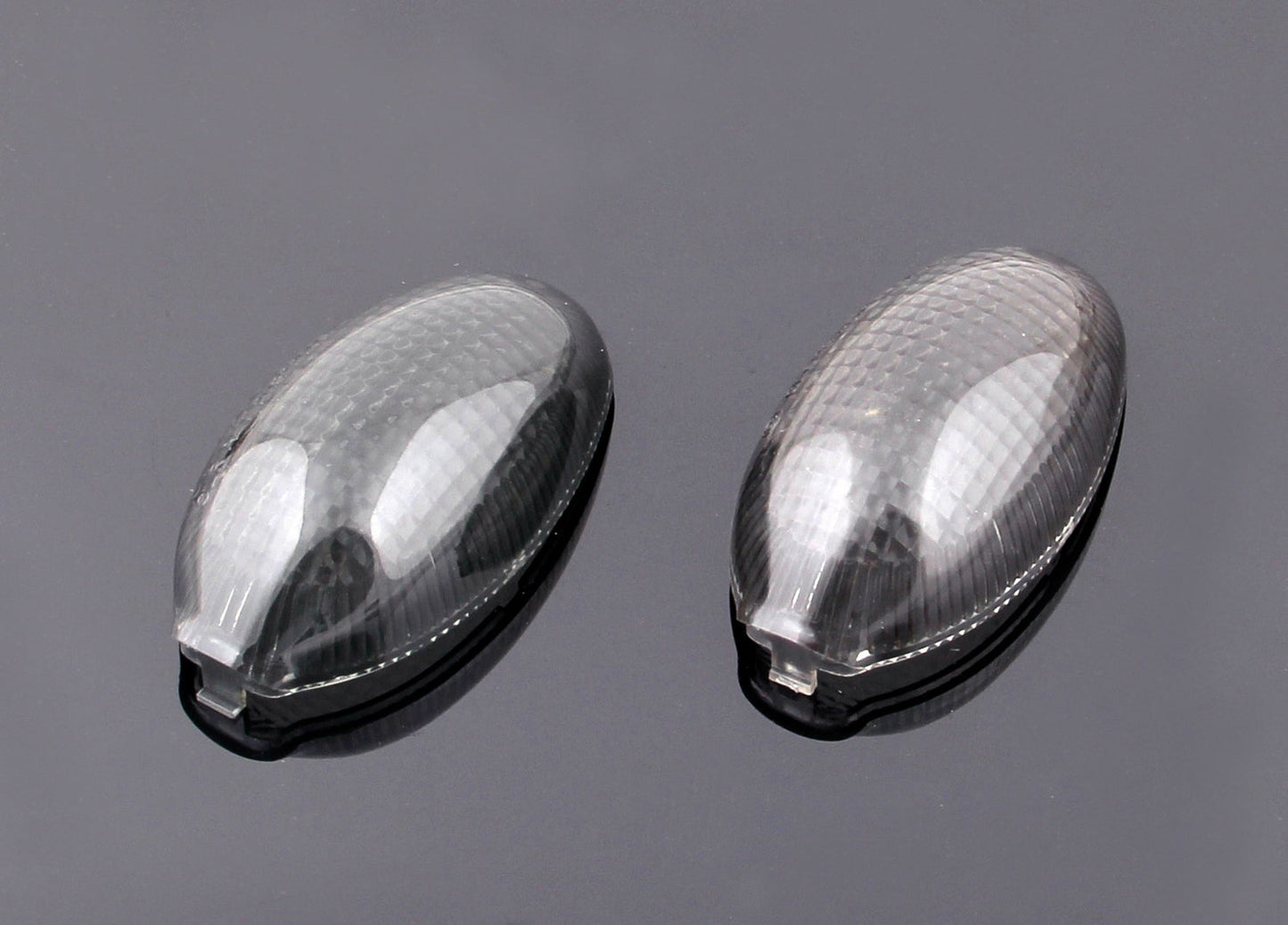 Front Turn Signals Lens For Ducati Monster 2006-2010 Smoke Champoo