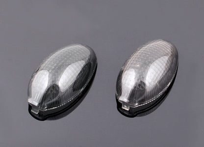 Front Turn Signals Lens For Ducati Monster 2006-2010 Smoke Champoo