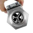 1Inch Turbine Digital Diesel Fuel Flow Meter Oval Gear Flow Gauge BSPT/NPT, 1.5 Inch