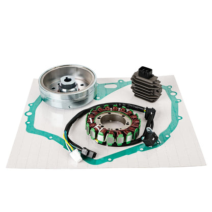 2002-2007 Suzuki LTF 400 2WD 4WD Eiger Flywheel Rotor 32102-38F00+Stator 32101-38F00+Regulator+Gasket
