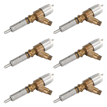 Caterpillar C6 C6.4 Engine 6PCS Fuel Injectors 3264700 10R-7675