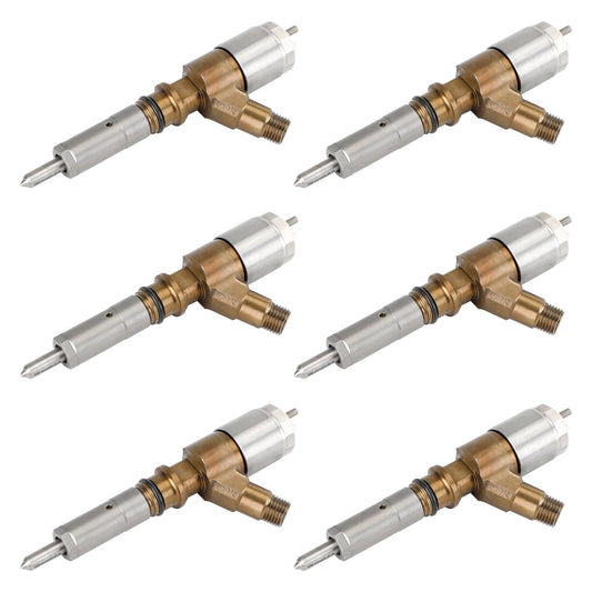 Caterpillar C6 C6.4 Engine 6PCS Fuel Injectors 3264700 10R-7675