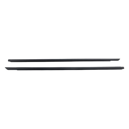 2008-2017 Dodge Challenger 2pcs 55399123AG 55399122AG Front Door Window Belt Weatherstrip