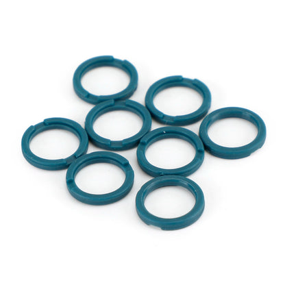 Volvo S80 XC90 4.4L 8PCS Fuel Injectors Repair Seal Kit Filter Cap FJ1073 85212247 1550589